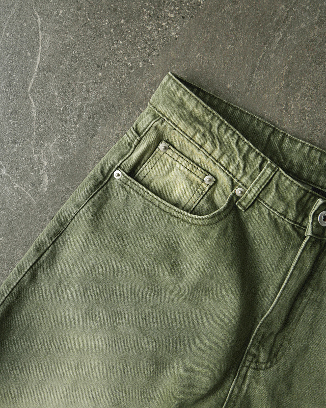 Mobius Matcha Baggy Jeans 9