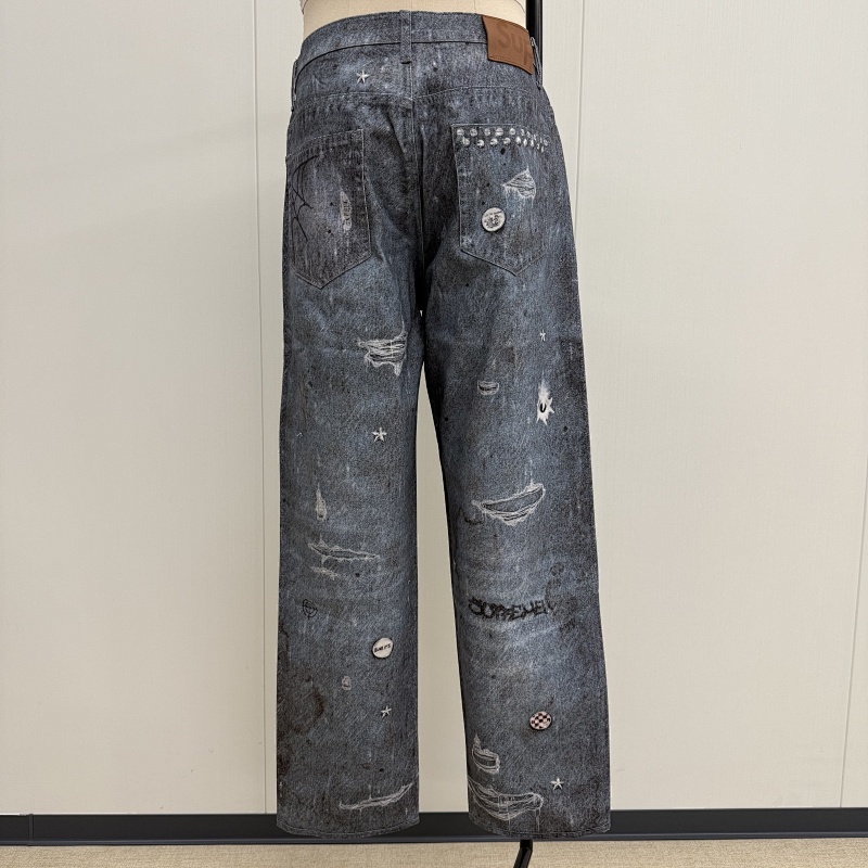 Supreme Hjr Trompe L'oeil Loose Fit Jeans 6