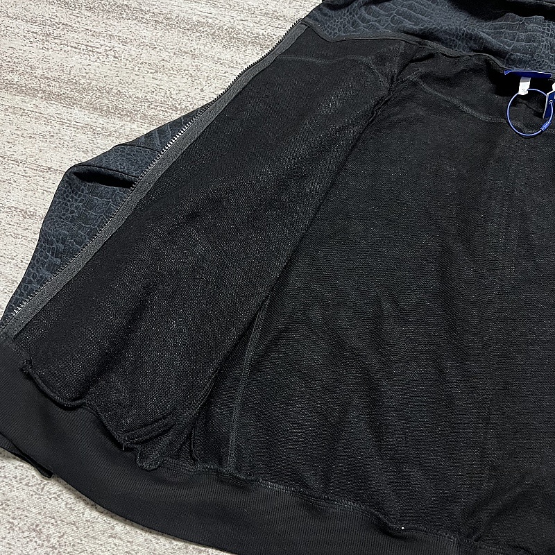 Kroen Croclock Hoodie Black