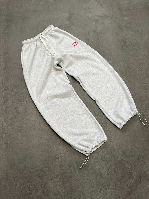 Pepe Studio Light Gray Baggy Joggers 9