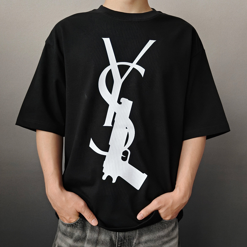 Boxy Fit Trigger Monogram Tee 12
