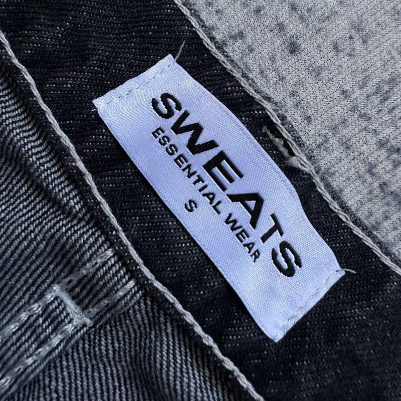 Sw*ats Denim Baggy Jeans - Gray Special Price 5