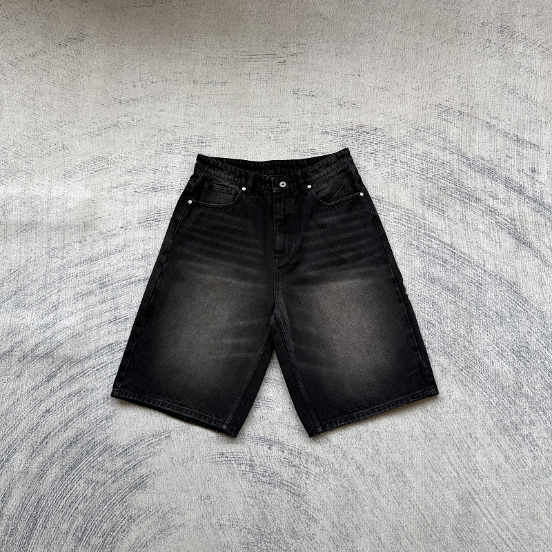Tiger Embroidery Jorts 4