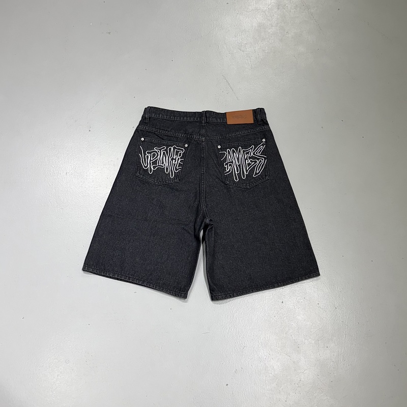 Up In Flames Denim Shorts 8