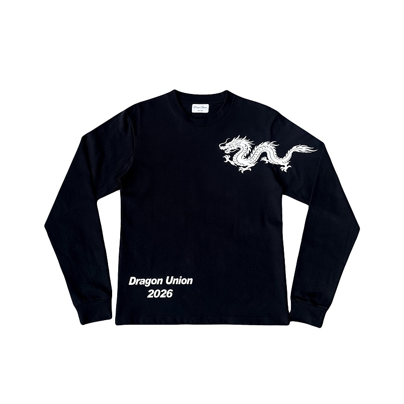 Dragon Soaring Shoulder Span Ls Tee - Black 4