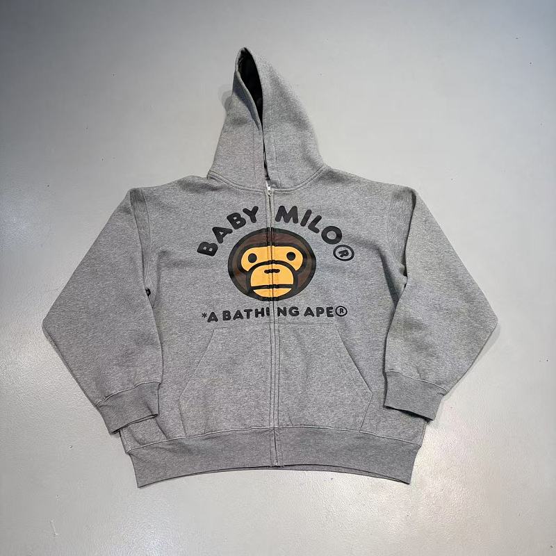 Bape Baby Milo Monogram Zip Hoodie 2