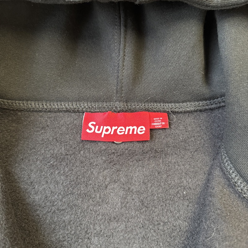 Supreme Bb Simon Zip Up Hoodie Black