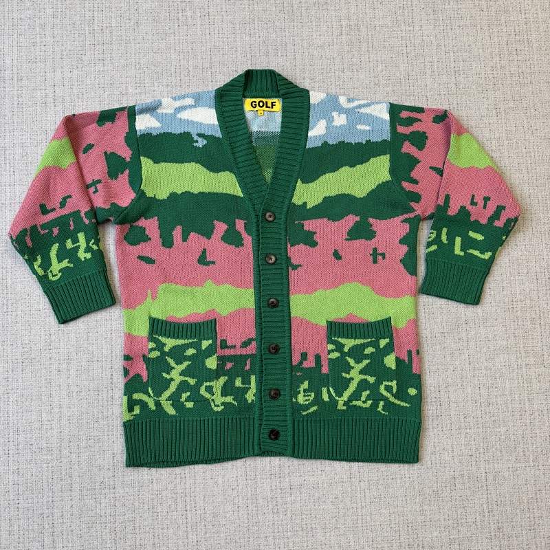 Golf Wang Green Cardigan