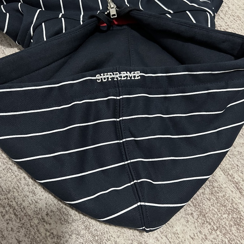Supreme White Line Hoodie 12