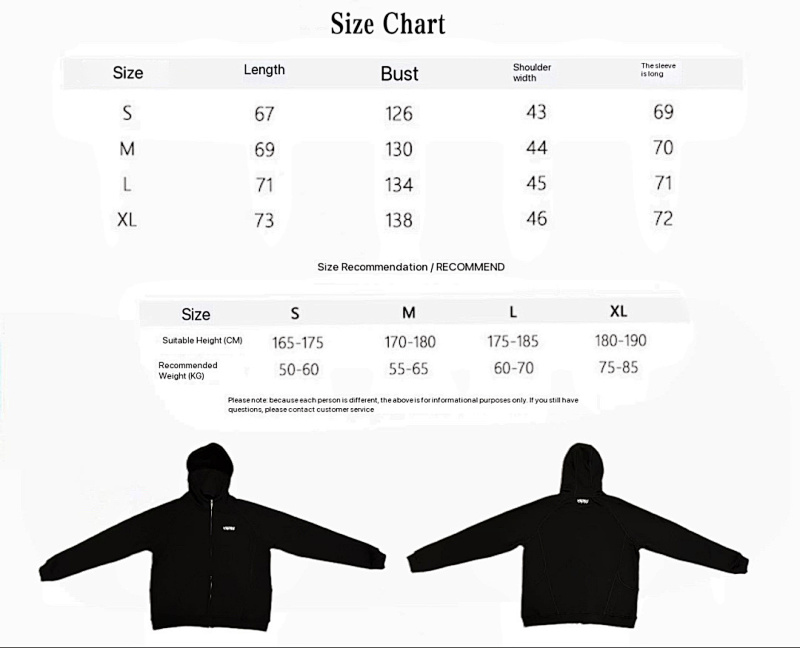 Upinflames Black Hoodie Set 2