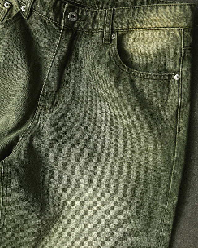 Mobius Matcha Baggy Jeans 8