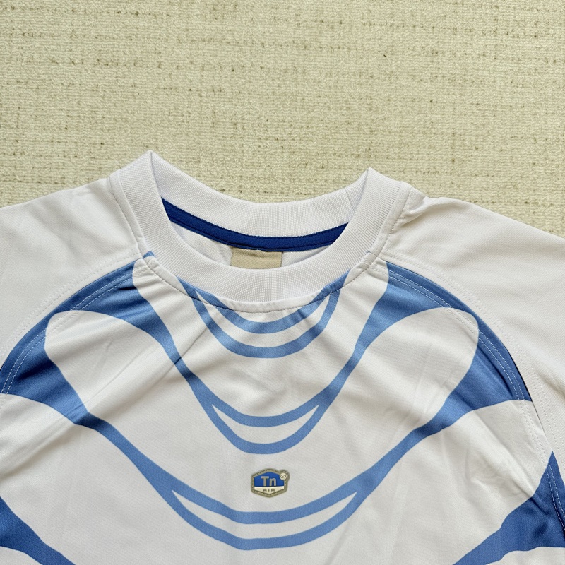 Nk TN Jersey White And Blue Stripes