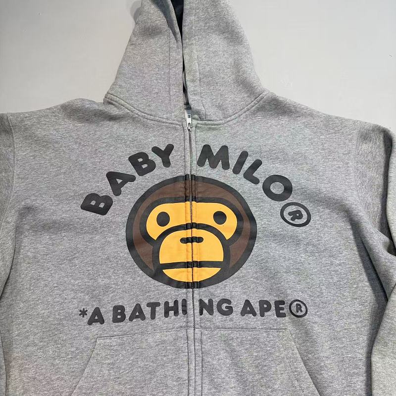 Bape Baby Milo Monogram Zip Hoodie 5