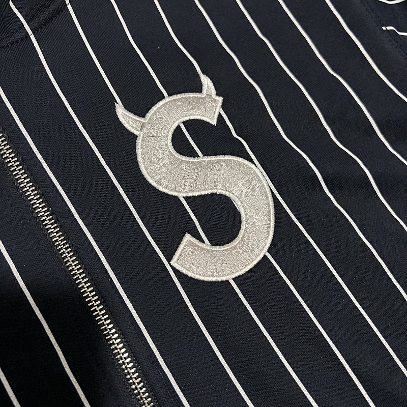 Supreme White Line Hoodie 9