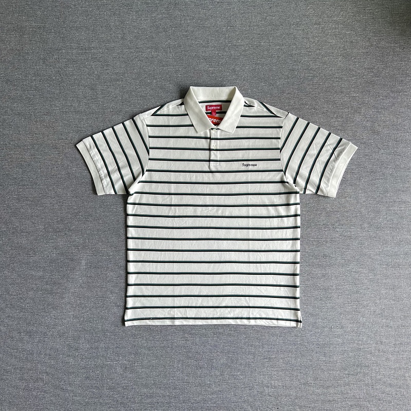 Supreme Week3 Washed Stripe Polo 6