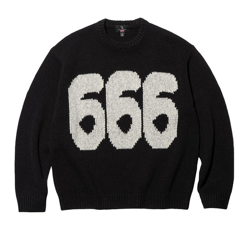 Supreme 666 Knit Sweatshirt 6