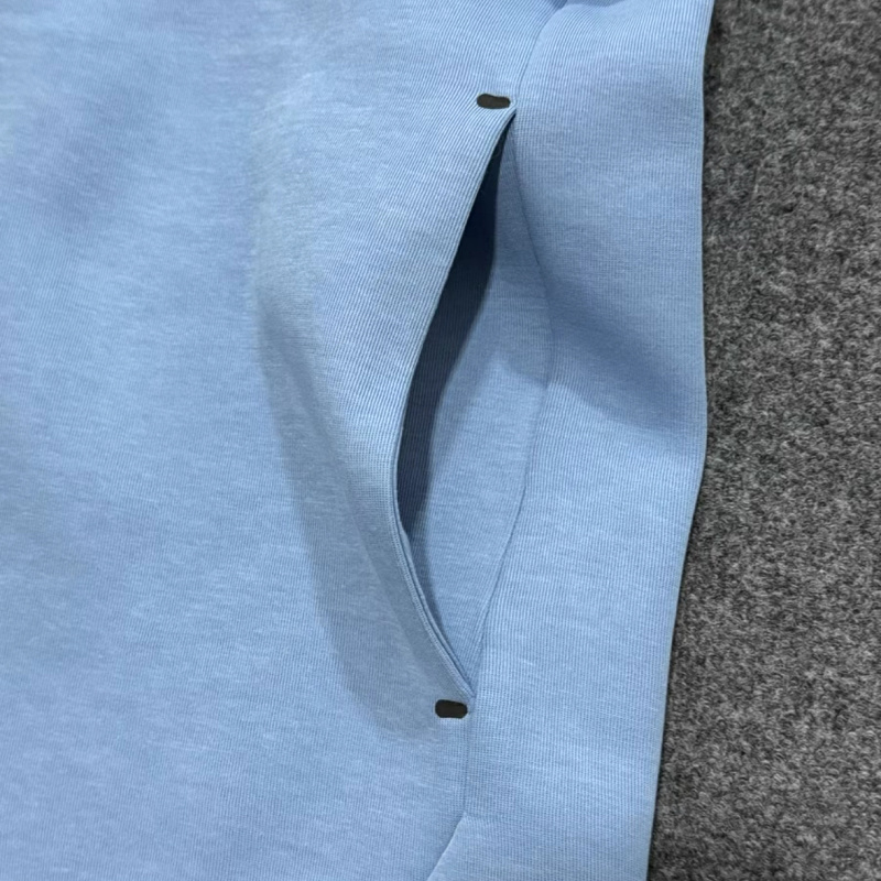 Uk Tech Fleece Zip Up Hoodie Baby Blue 2