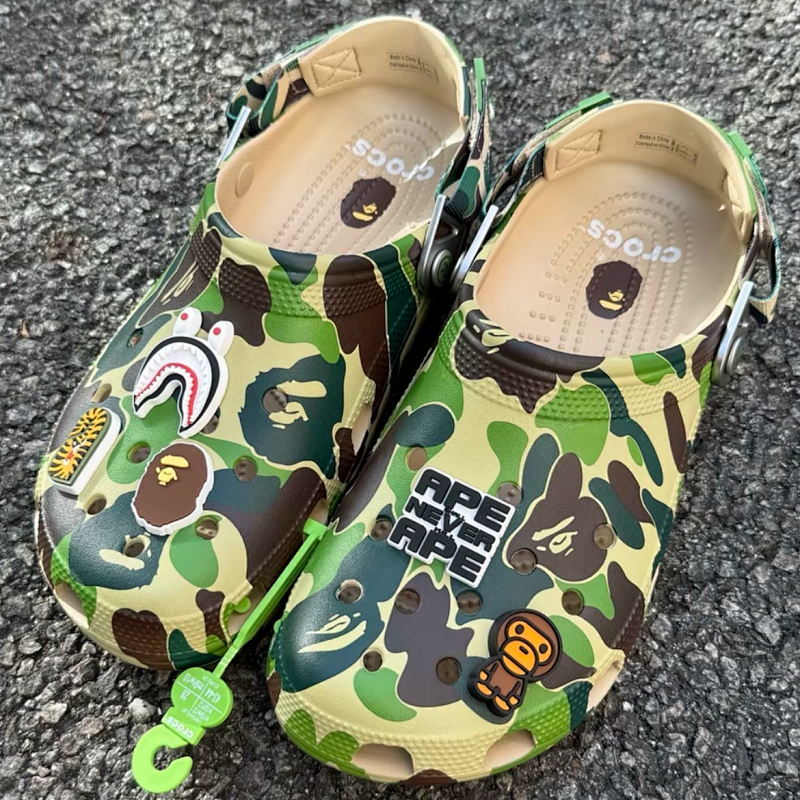 Bape Crocs Shoes 5