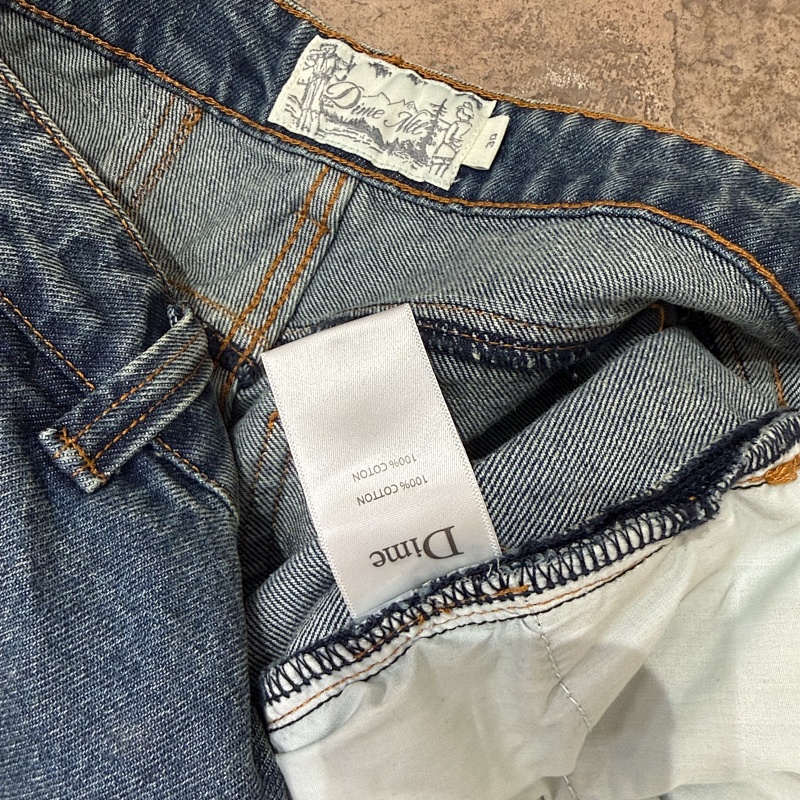 Dime Baggy Denim Jeans Knowtomatic Blue 5