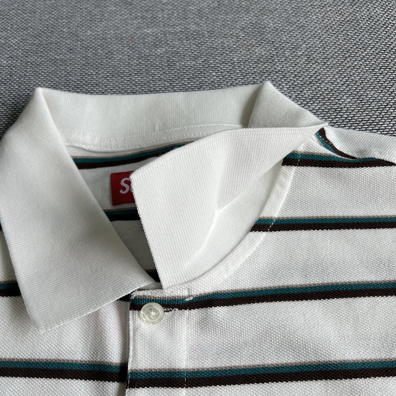 Supreme Week3 Washed Stripe Polo 11