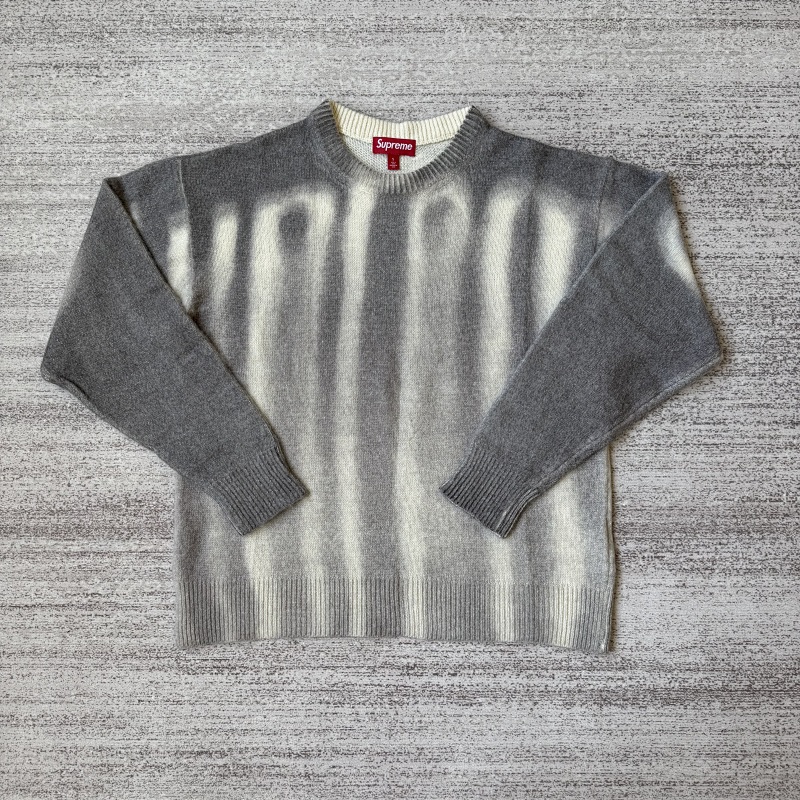 Supreme Blurred Logo Sweater 5