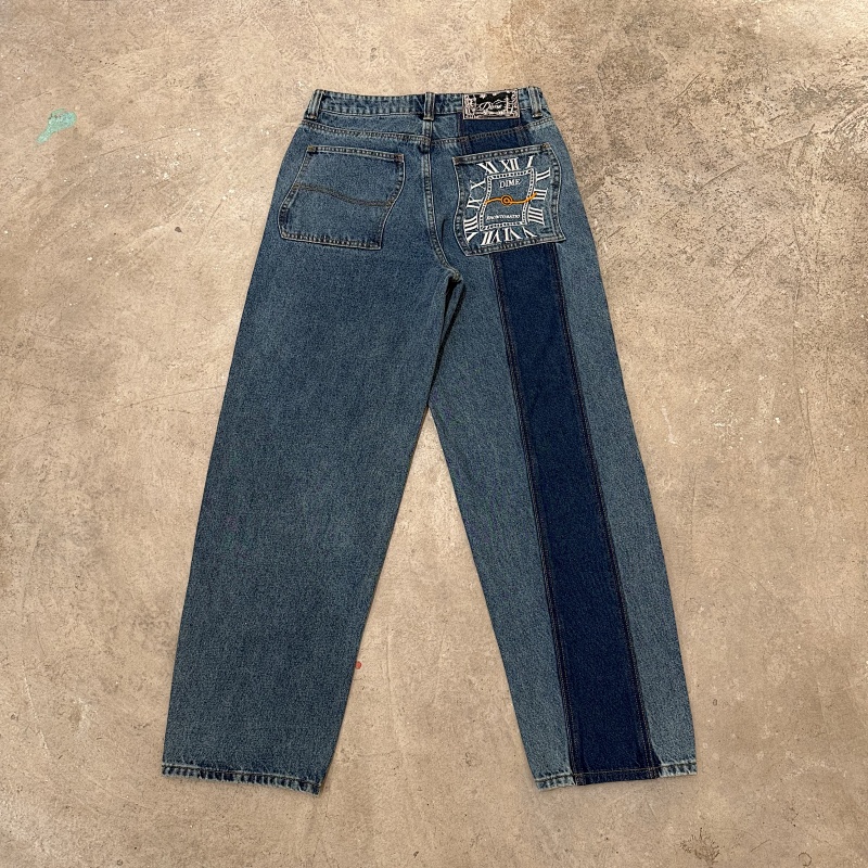 Dime Baggy Denim Jeans Knowtomatic Blue 11