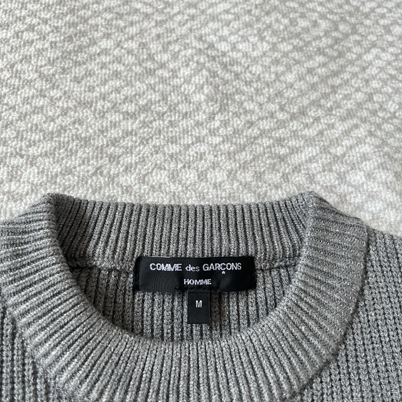 Comme des Garcons Grey Sweater 6