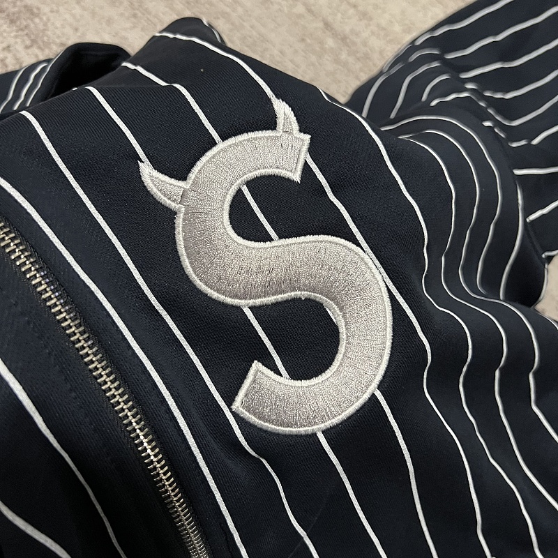 Supreme White Line Hoodie 8