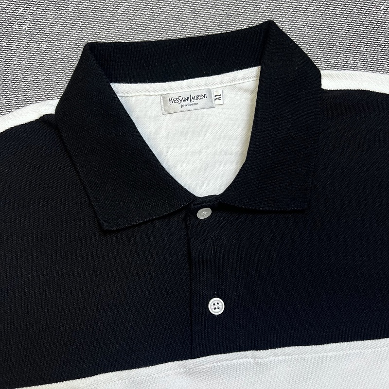 Ysl Vintage Polos White 4