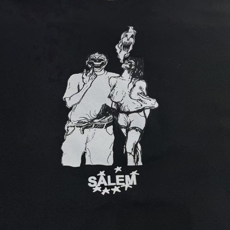 Supreme/SALEM Tee Black 8