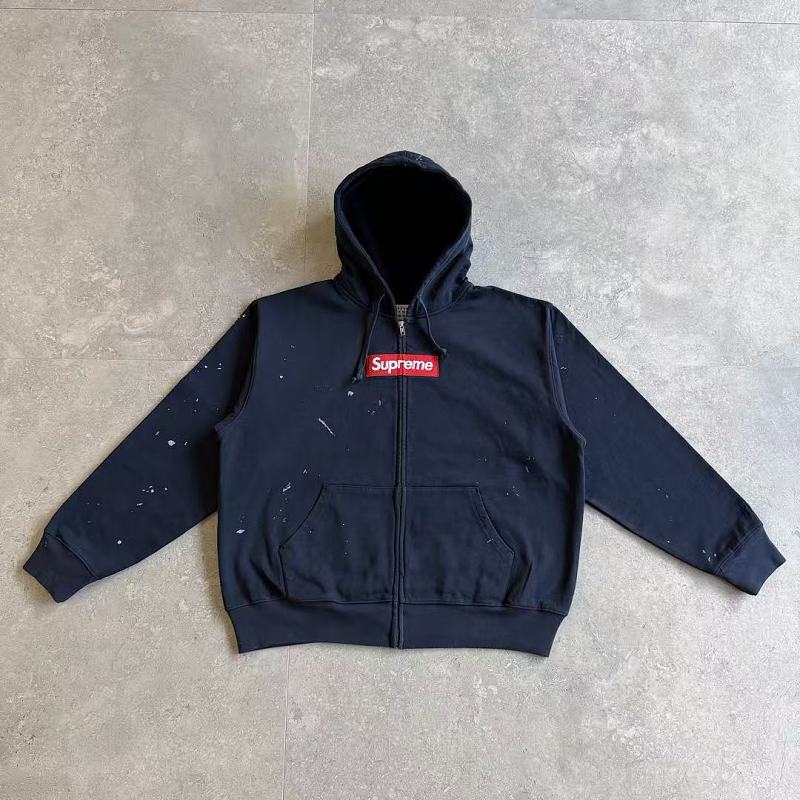 Supreme MM6 Zip Up Hoodie Best Baby Blue ! 8
