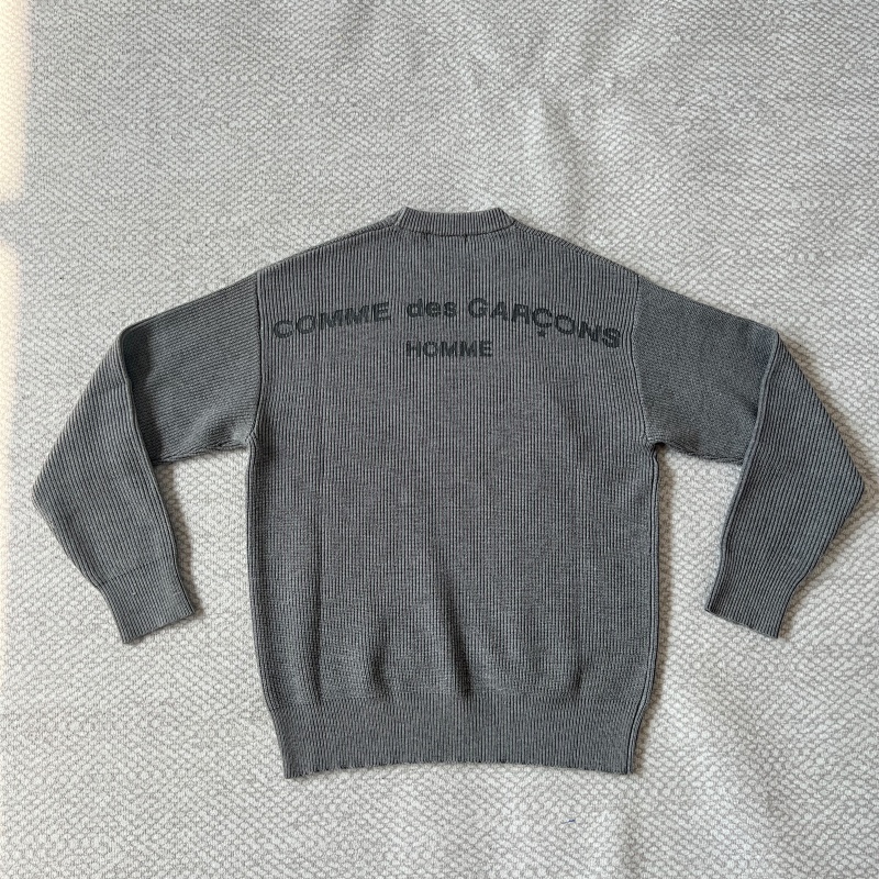 Comme des Garcons Grey Sweater 5