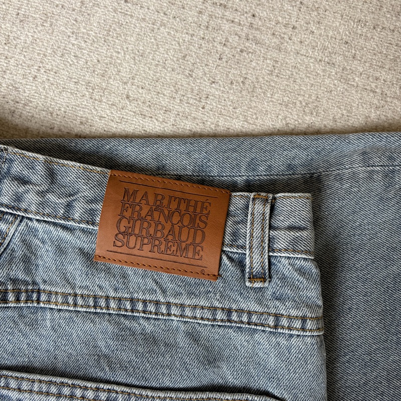 Supreme Fg X-Seam Baggy Denim Short 7
