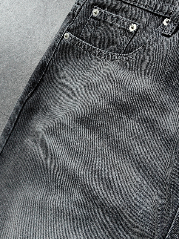 Mobius Slate Baggy Jeans 8