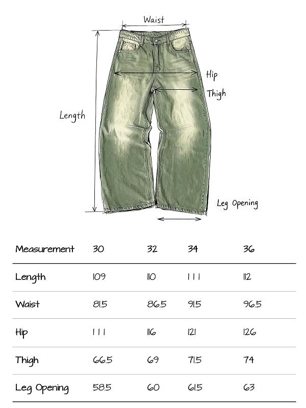 Mobius Matcha Baggy Jeans 12