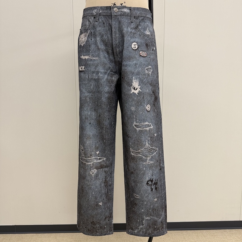 Supreme Hjr Trompe L'oeil Loose Fit Jeans 5