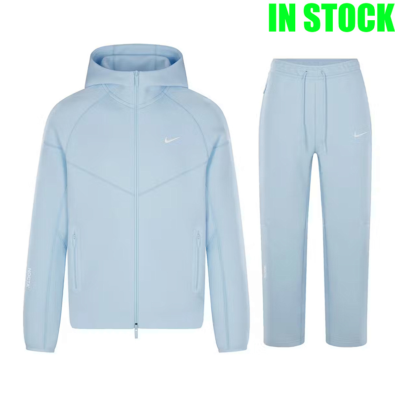 Nike Nocta Tech Fleece Tracksuit Baby Blue 10