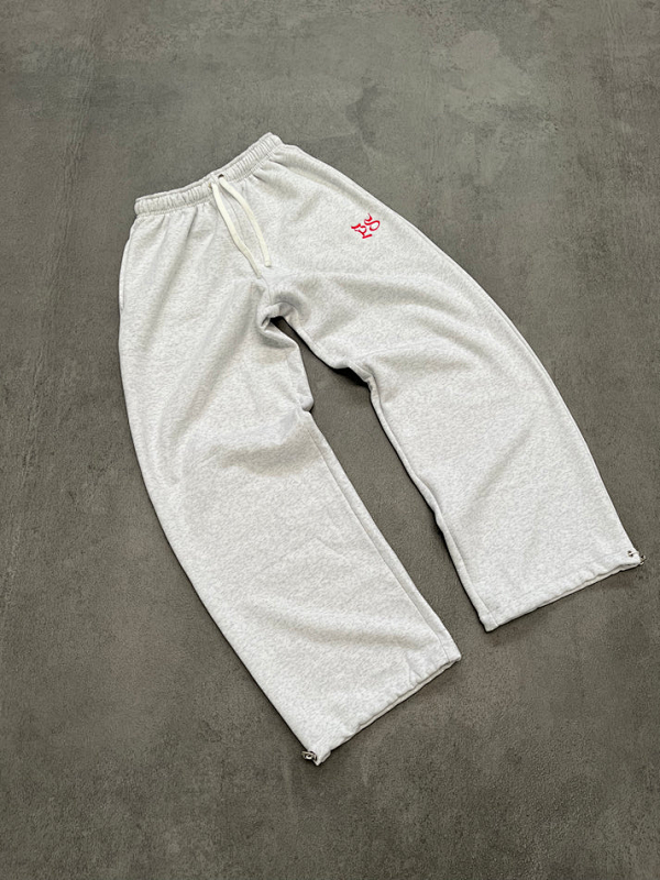 Pepe Studio Light Gray Baggy Joggers 5