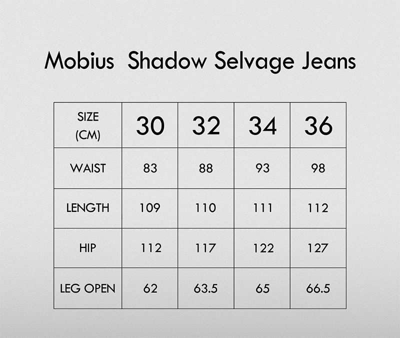 Mobius Shadow Selvedge Denim 2