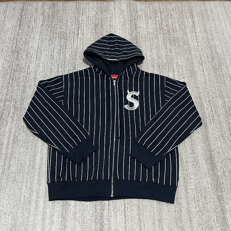 Supreme White Line Hoodie