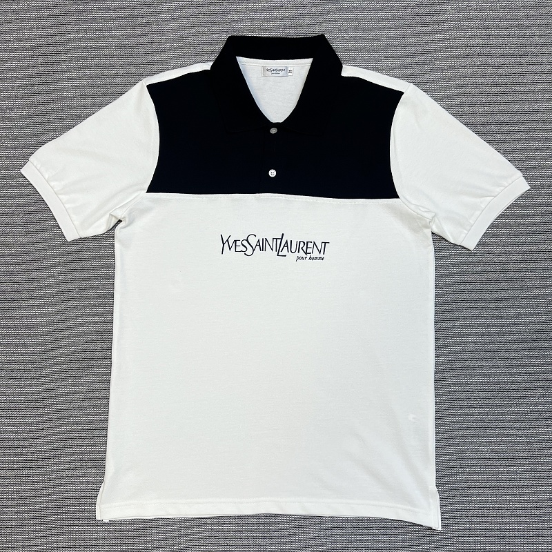 Ysl Vintage Polos White 3