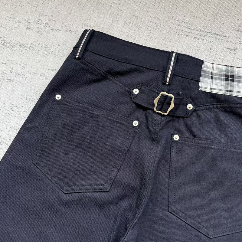 Fyredwrld Plaid Fabric Selvedge Jeans 9
