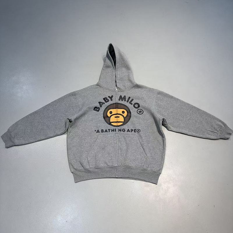 Bape Baby Milo Monogram Zip Hoodie 3