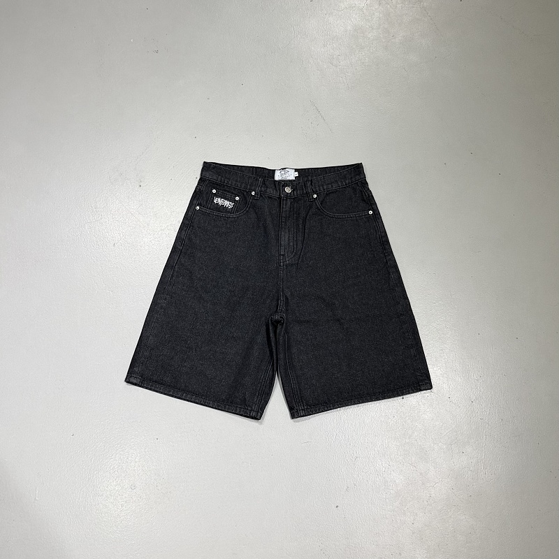 Up In Flames Denim Shorts 7