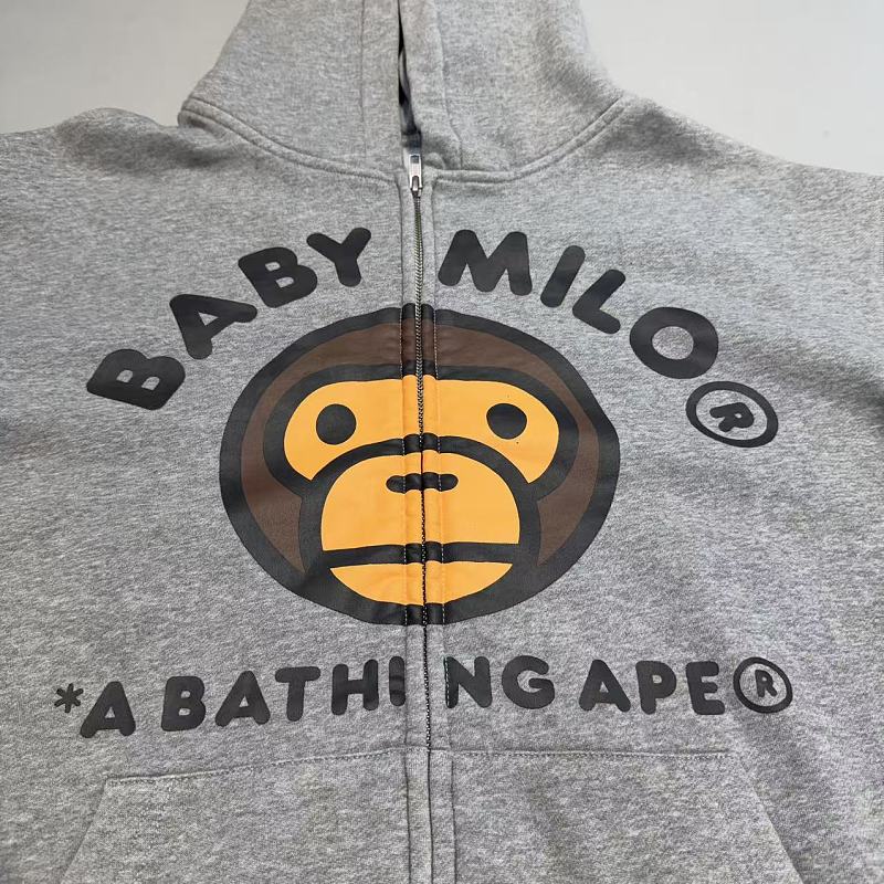 Bape Baby Milo Monogram Zip Hoodie 6