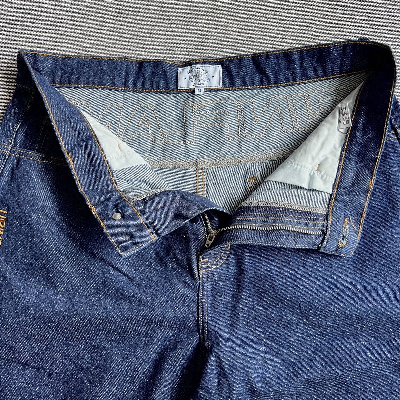 Up Short Logo Jorts - Indigo 8