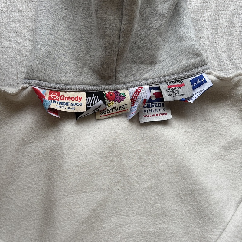 Greedy Zip Hoodie