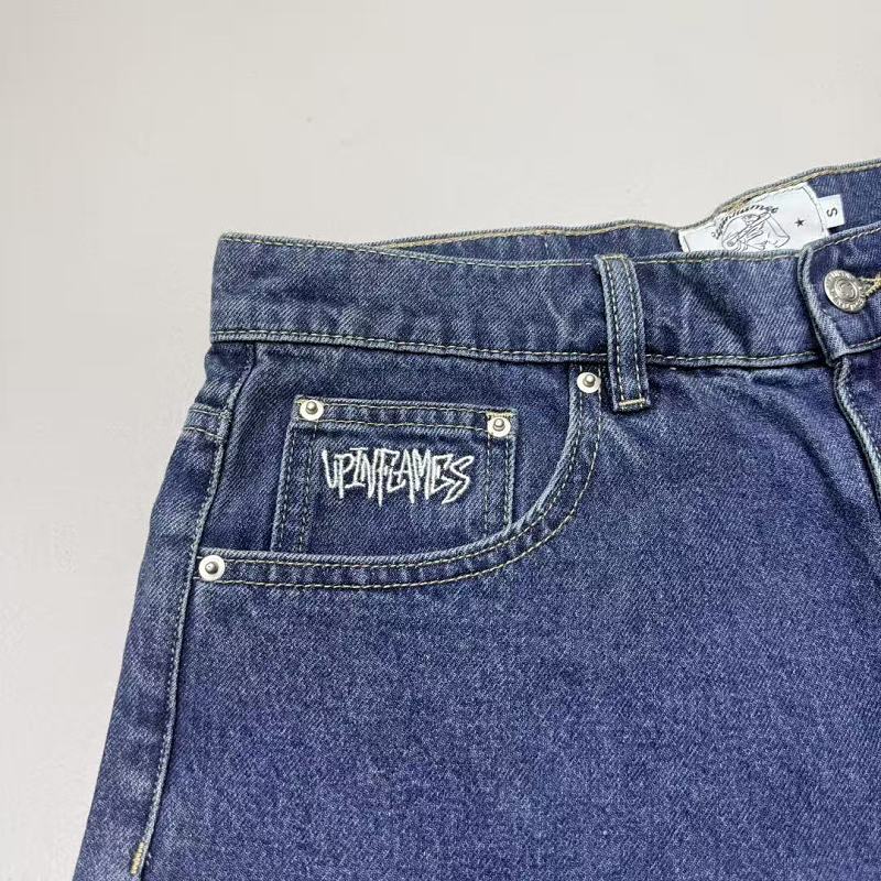 Up In Flames Denim Shorts 11