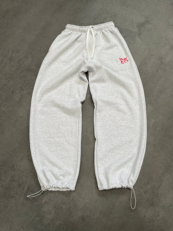 Pepe Studio Light Gray Baggy Joggers 8