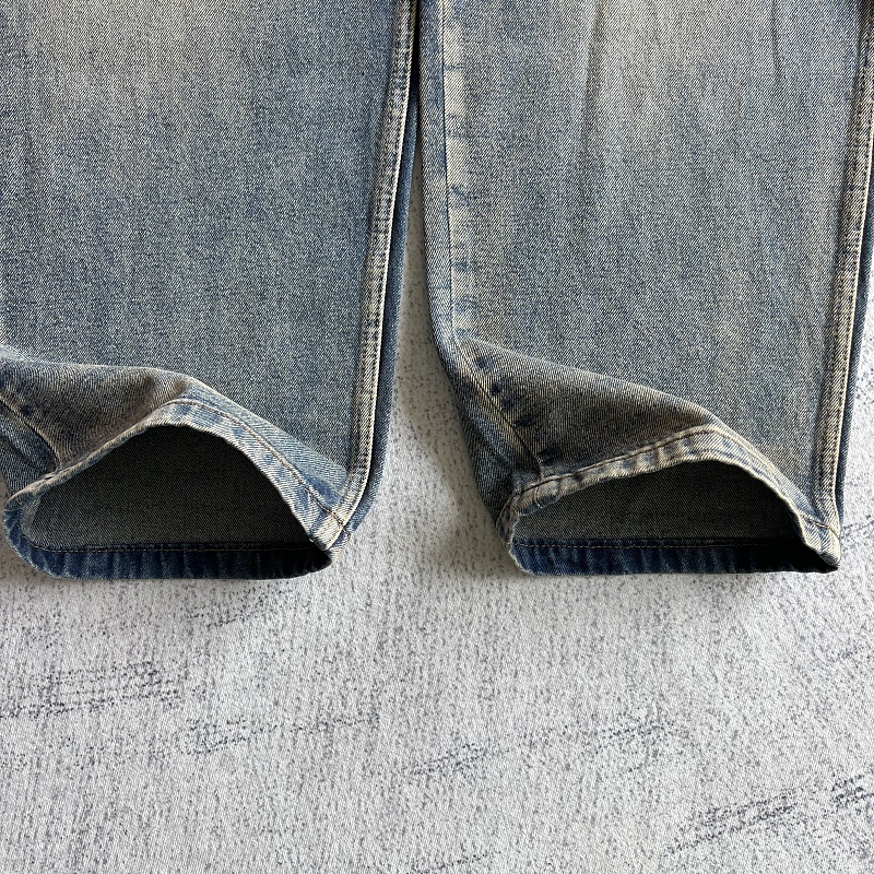 Carhartt Distressed Vintage Washed Blue Jeans 12